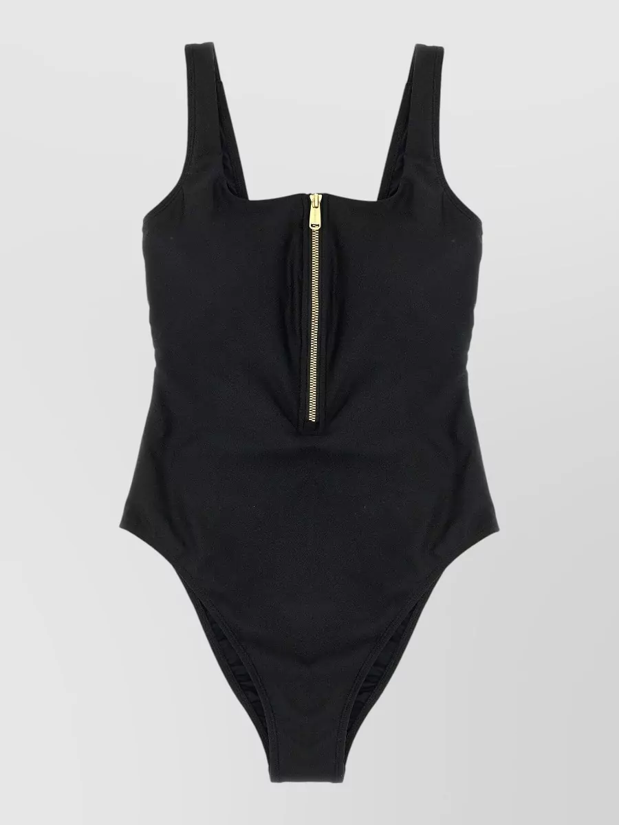 Goldbergh square-neck zip one-piece swimsuit