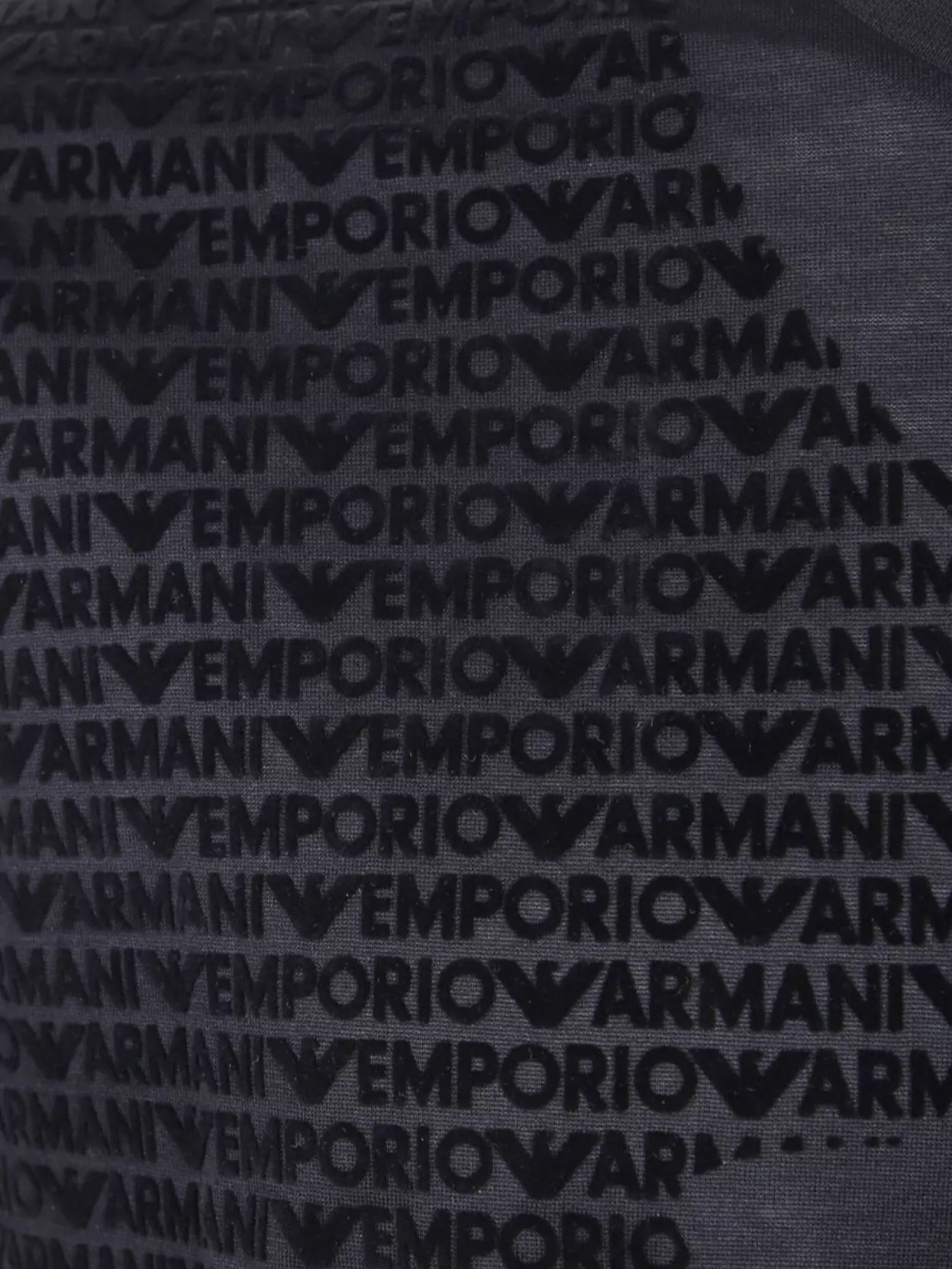 Emporio Armani All-Over Print Crew Neck Short Sleeve T-Shirt