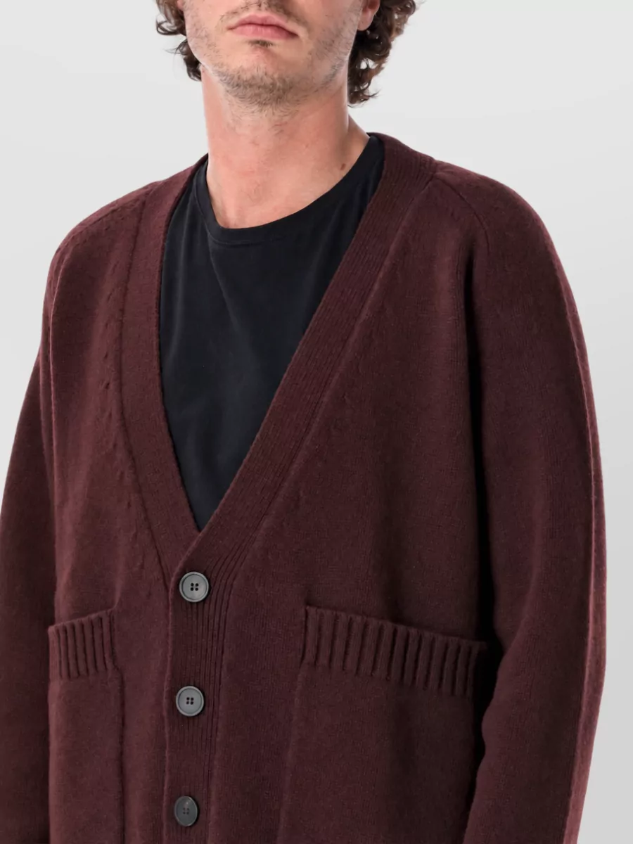 Studio Nicholson Lambswool Cardigan