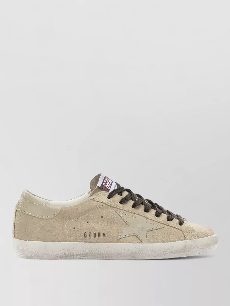 Golden Goose Sneakers Slip On Rubber Sole Perforated