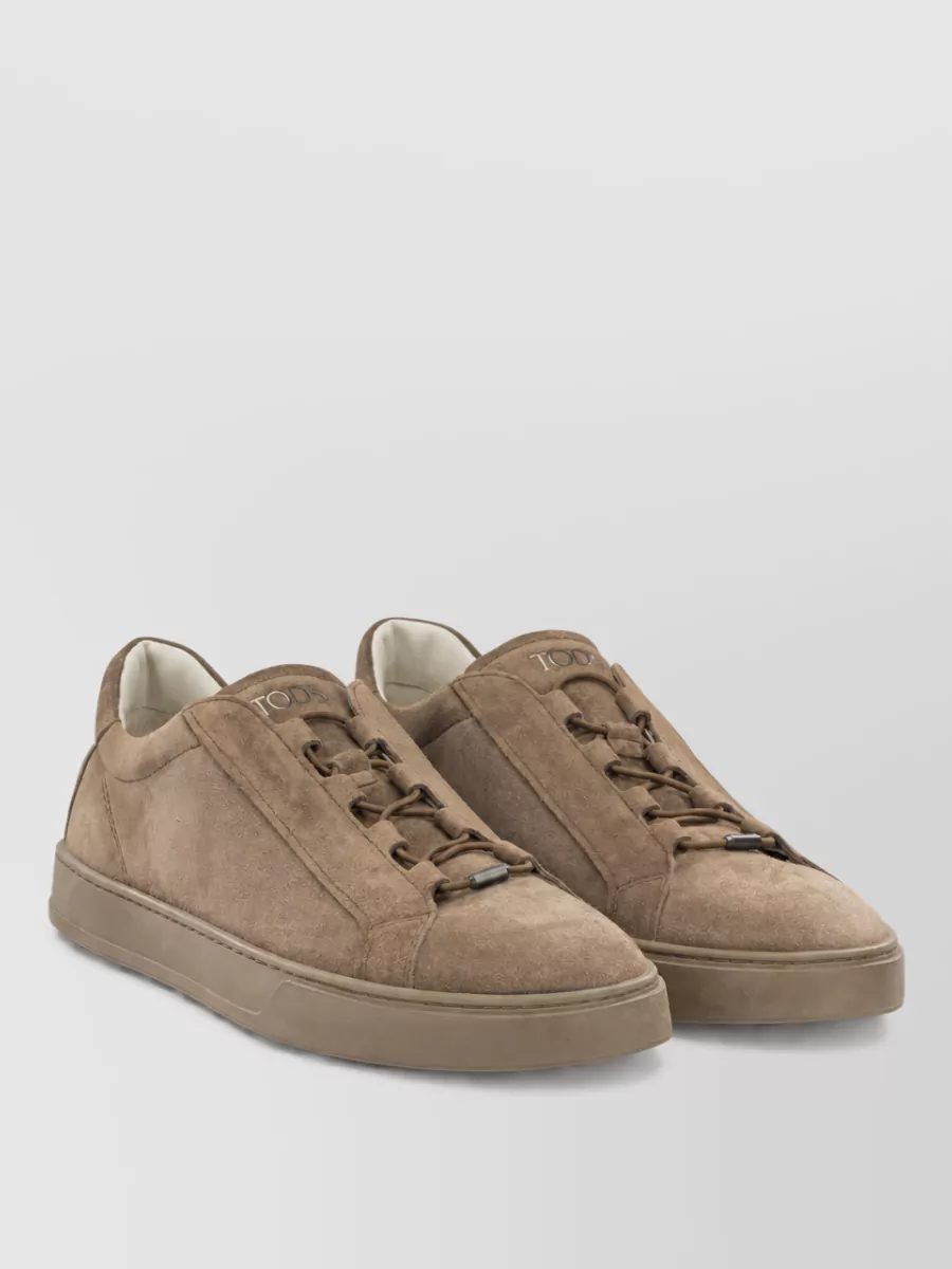 Tod's leather lace-up shoes