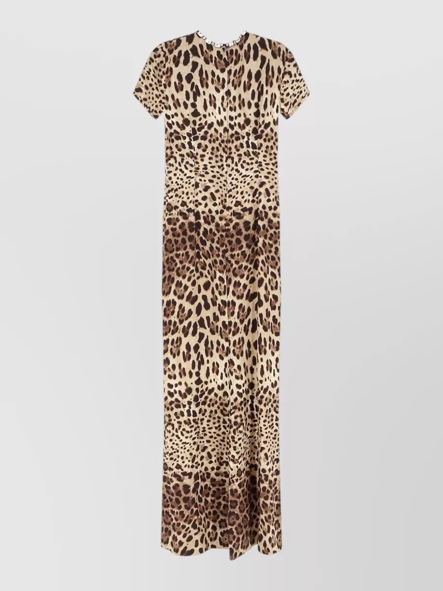 Dolce&Gabbana Silk Printed Maxi Dress