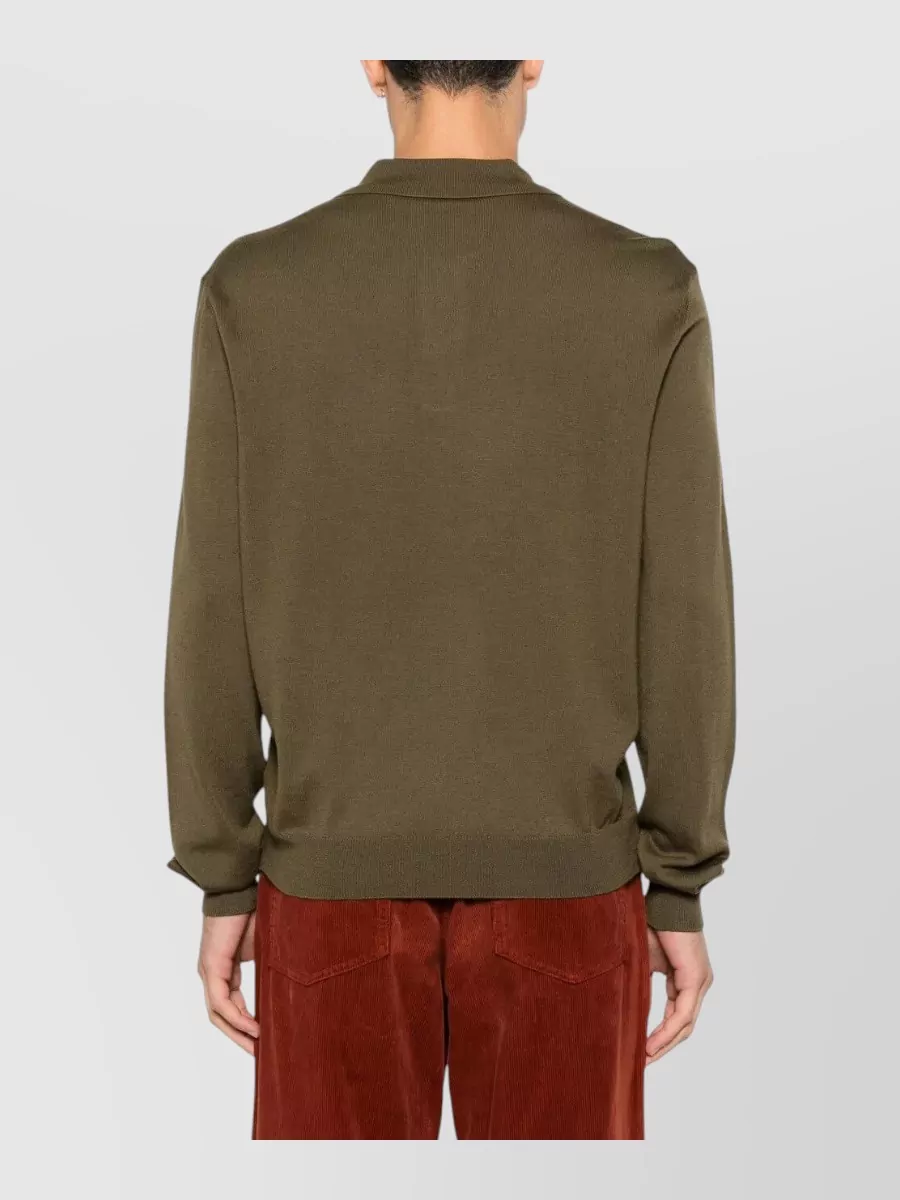 A.p.c. Wool Polo Shirt