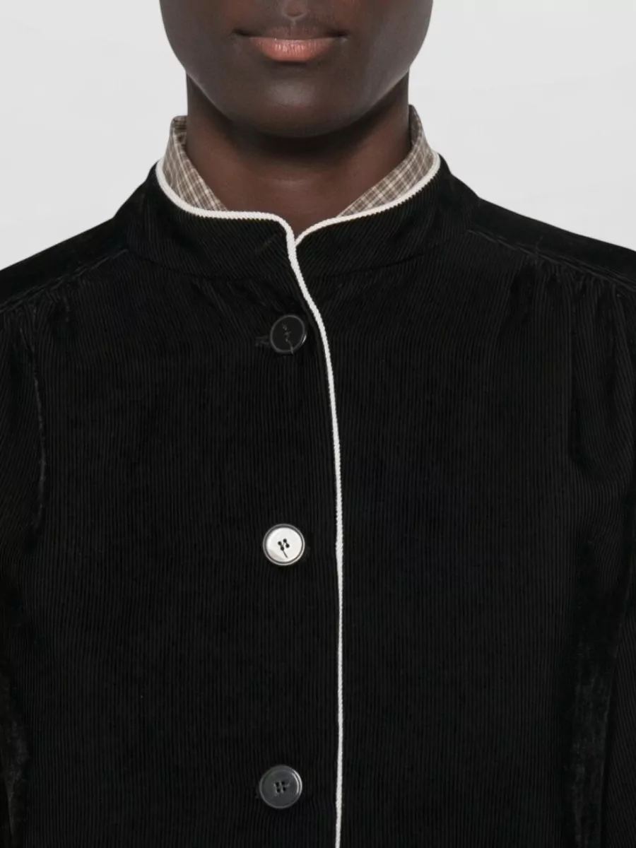Forte Forte Velvet Single Breasted Coat