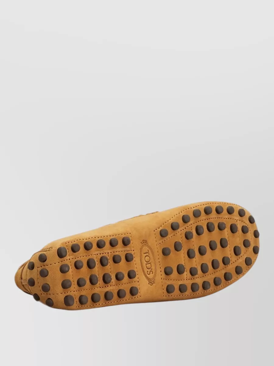 Tod's Suede Leather Loafers