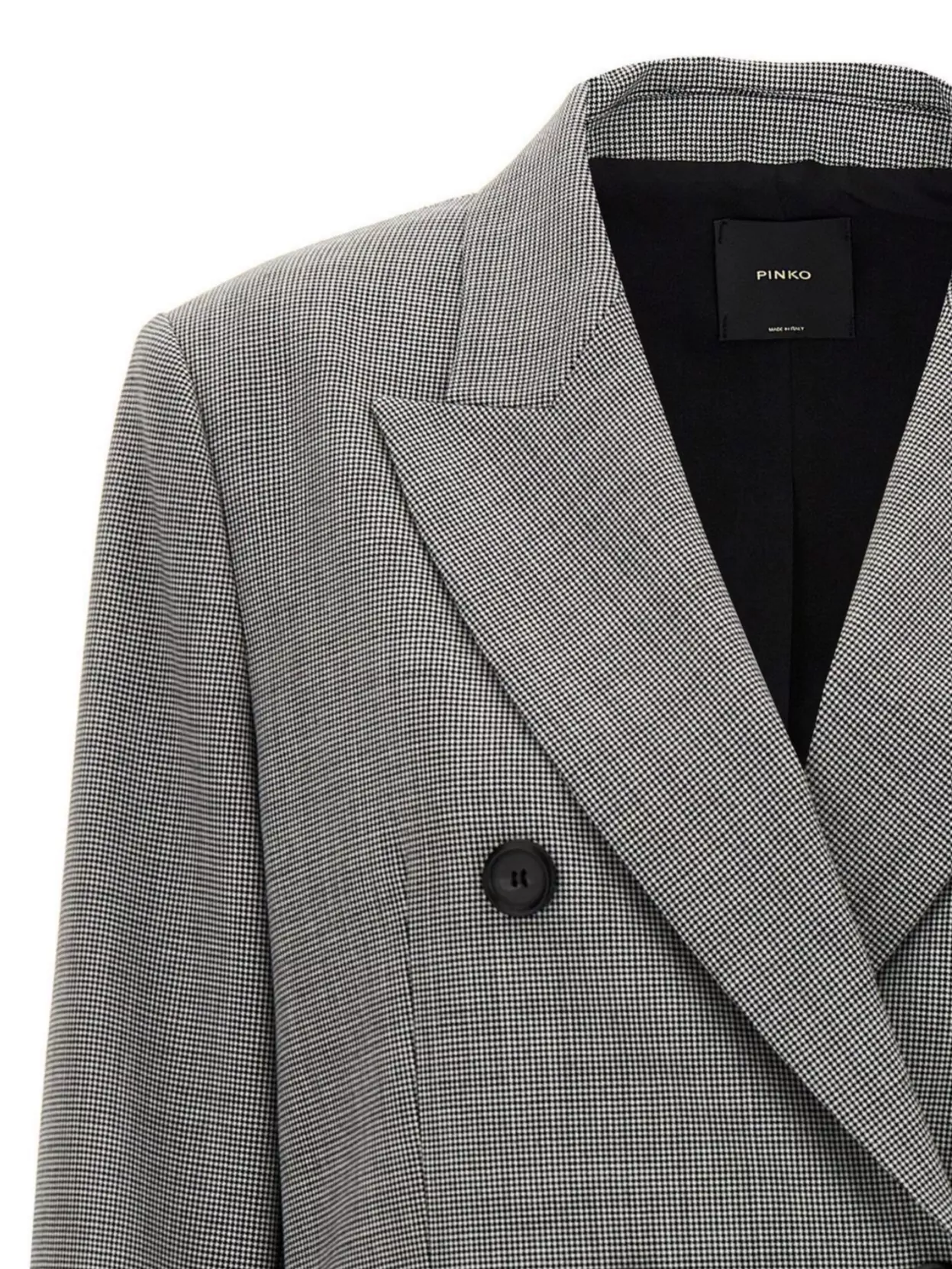 PINKO TAILORED BLAZER WITH BUTTON DETAILING AND POCKETS