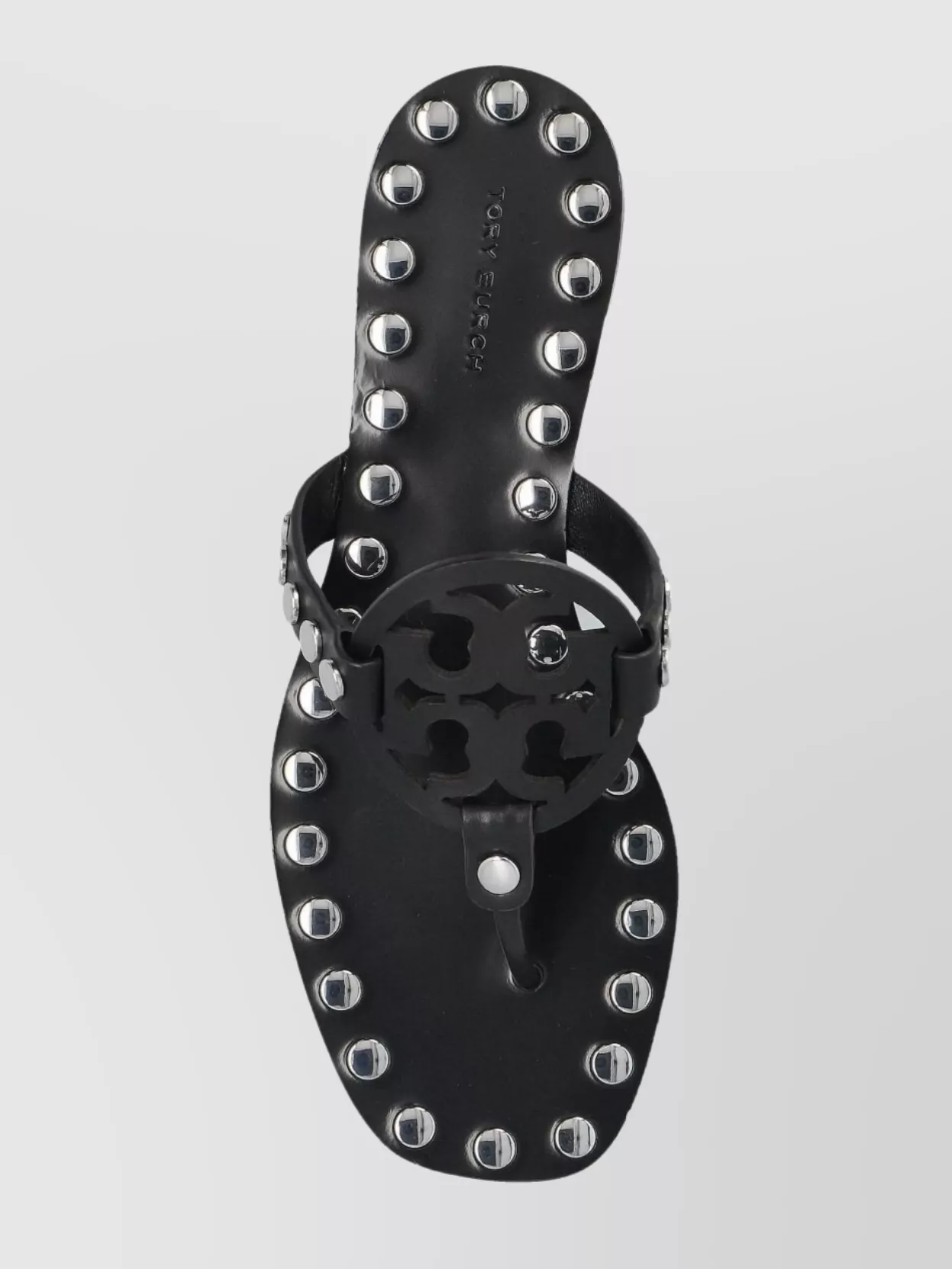 Tory Burch Studded Leather Flat Sandals