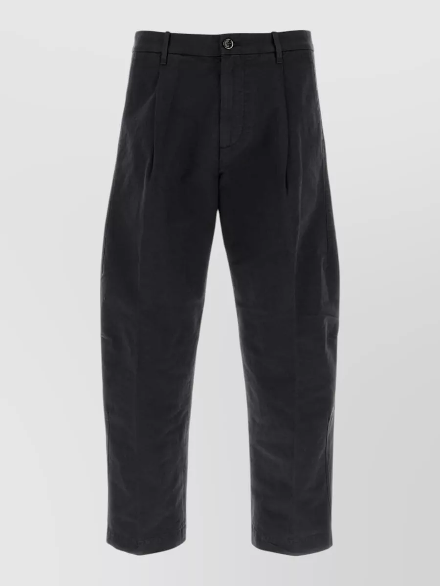 Nine In The Morning Cotton Straight-Leg Trousers