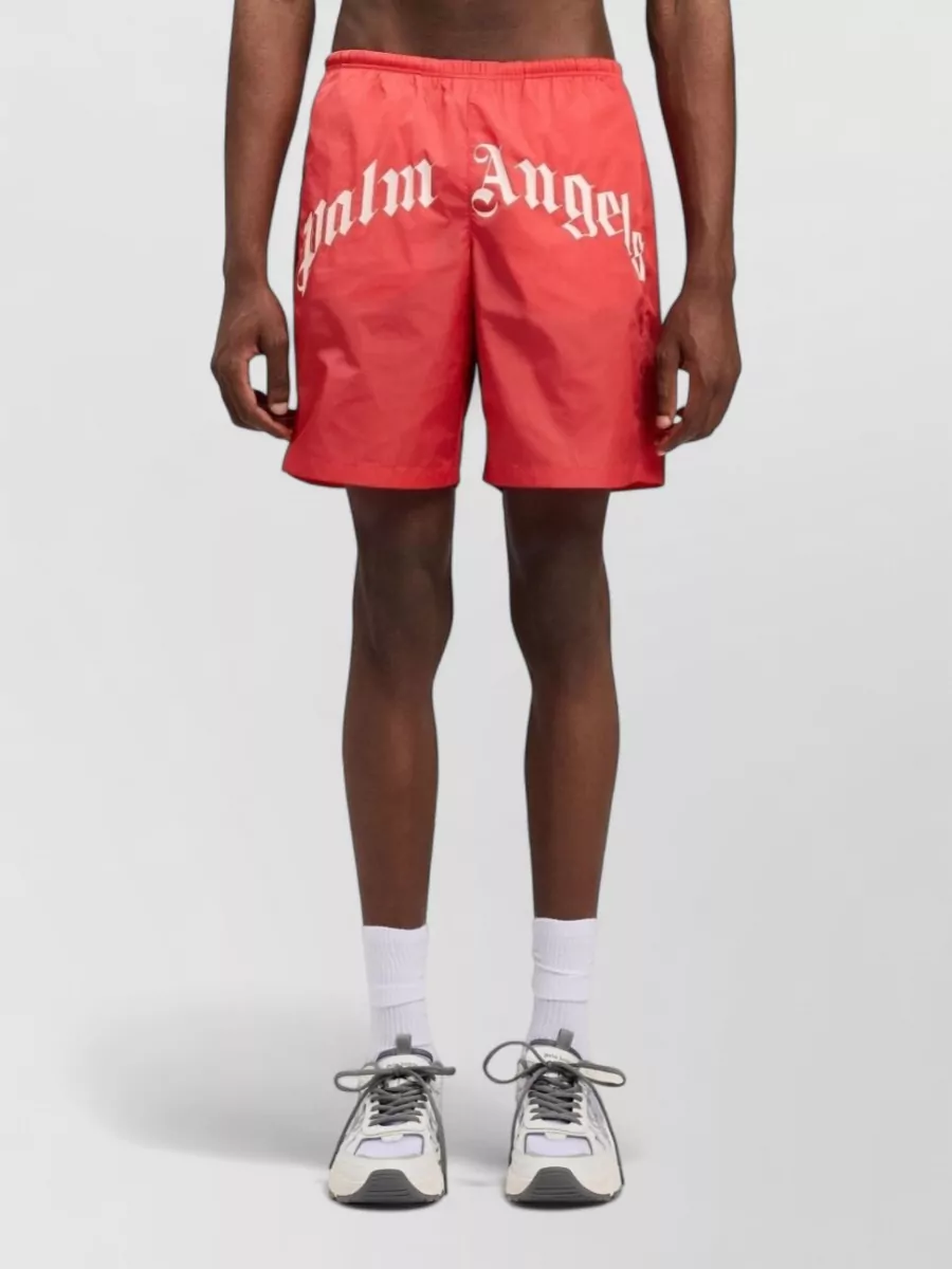 Palm Angels Logo Swim Shorts