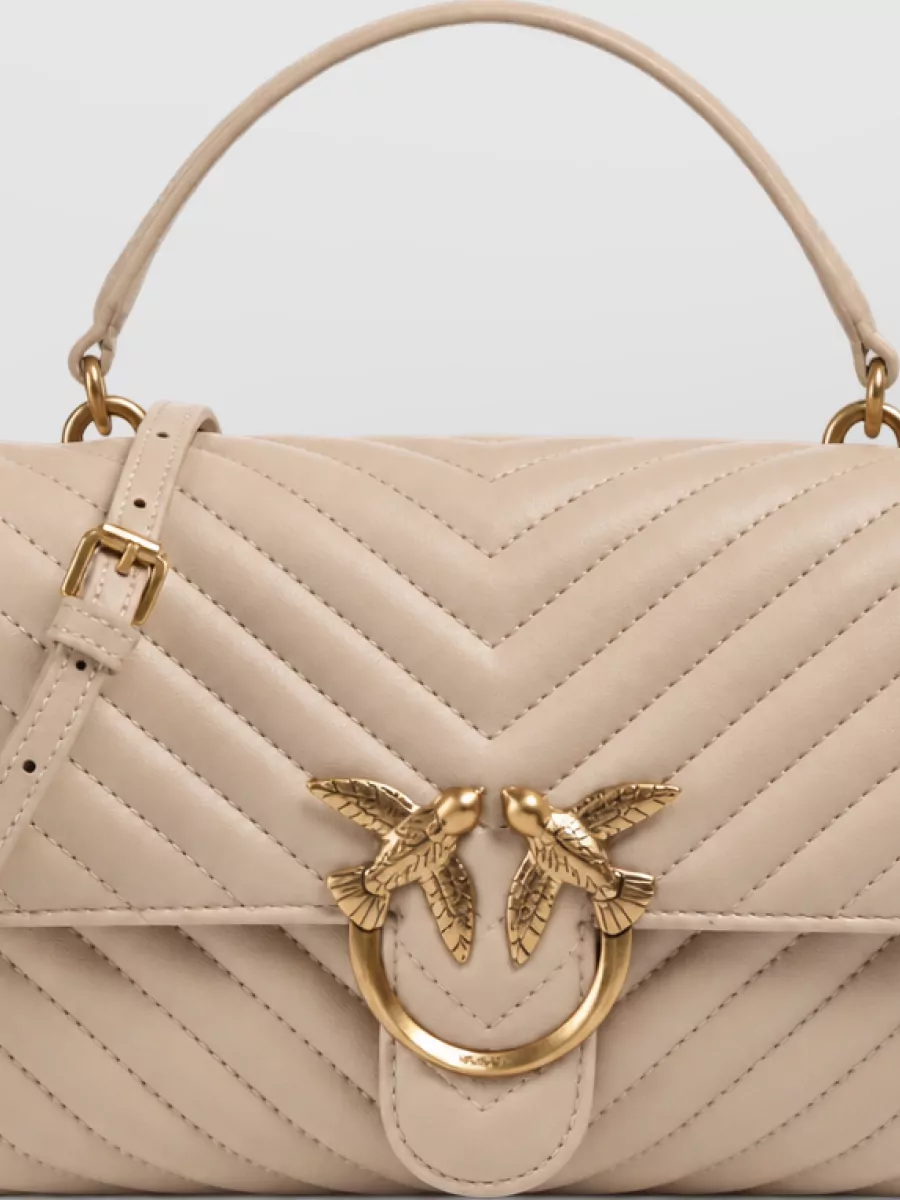 Pinko love bag lady leather clutch bag