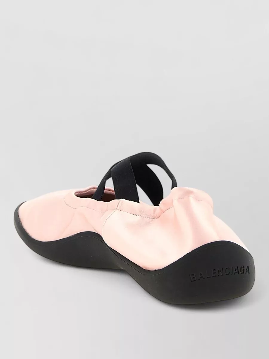 Balenciaga Satin Ballet Flats