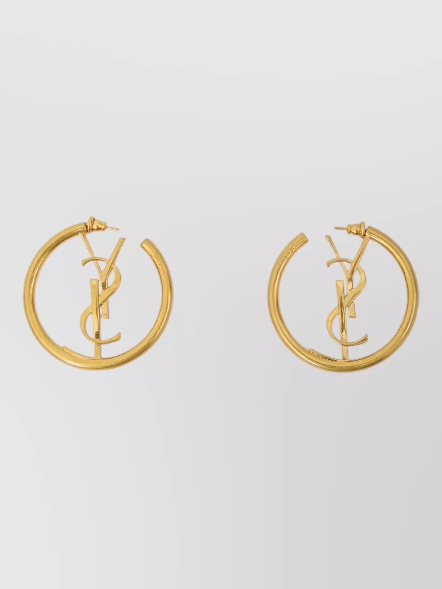 Saint Laurent Hoop Earrings