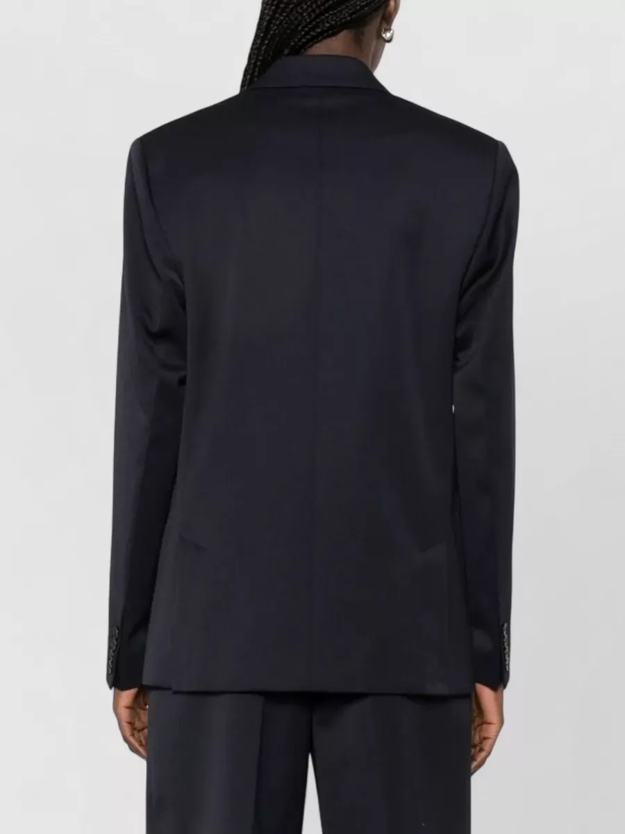 Victoria Beckham Double Breasted Tailored Jacket Long Sleeves