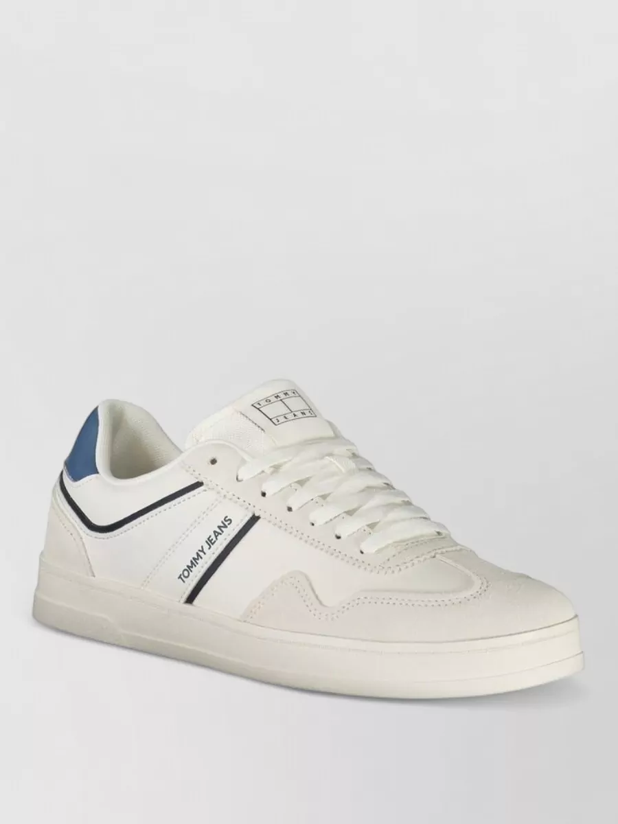 Tommy Hilfiger Leather Lace-Up Sneakers