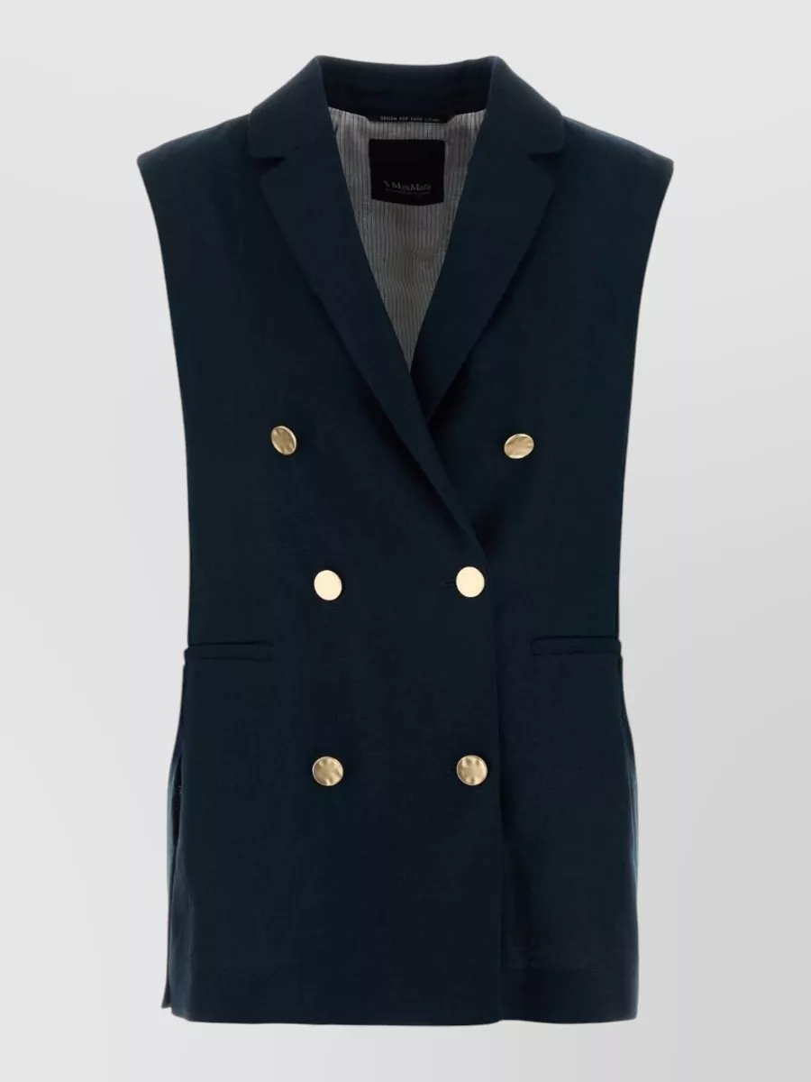 S Max Mara linen vest