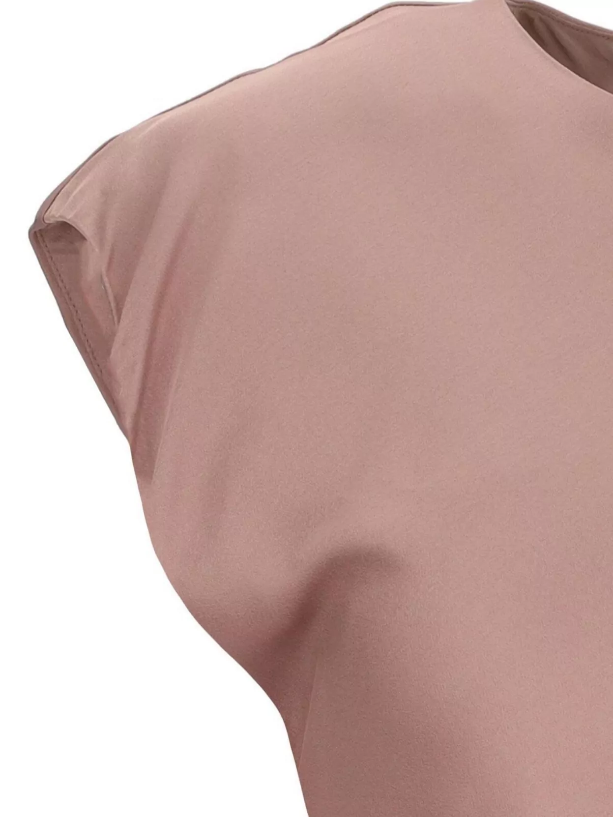 Calvin Klein Cap Sleeves Midi Length In Pink