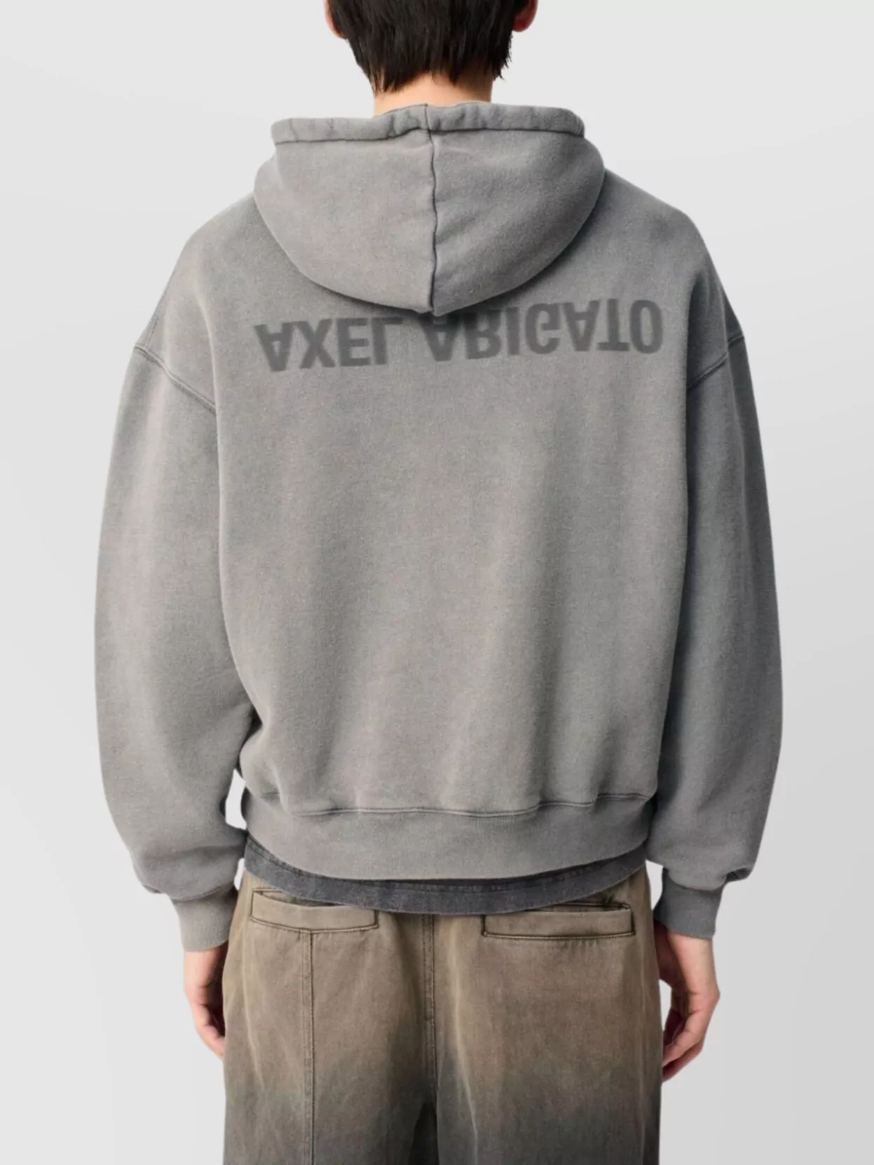 Axel Arigato Hooded Cotton Sweater Pouch Pocket