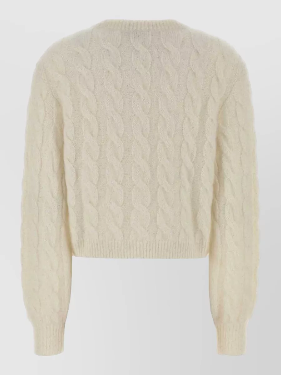 Alessandra Rich Cropped Cardigan