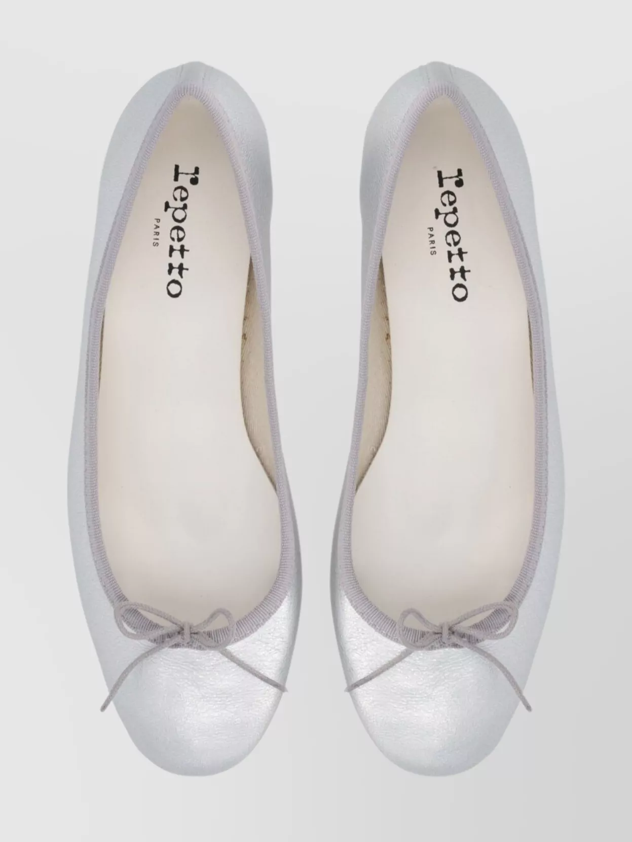 Repetto Ballerina Shoes With Bow And Block Heel