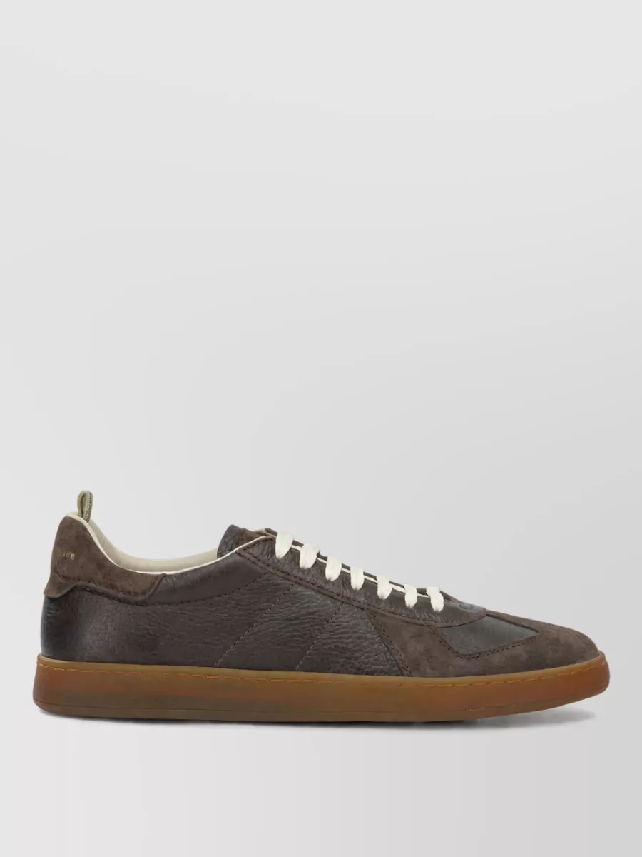 Officine Creative Leather Low-Top Sneakers