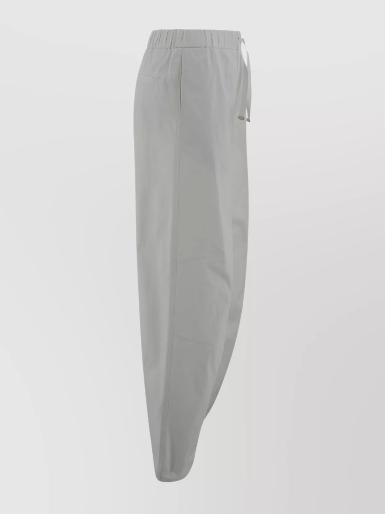 Herno Twill Trousers Elasticated Waistband