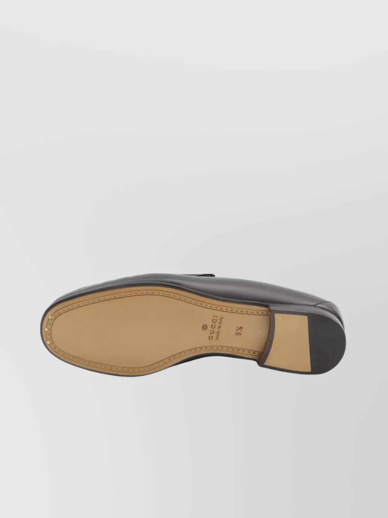 Gucci Horsebit Detail Leather Loafer With Gold-Tone Hardware