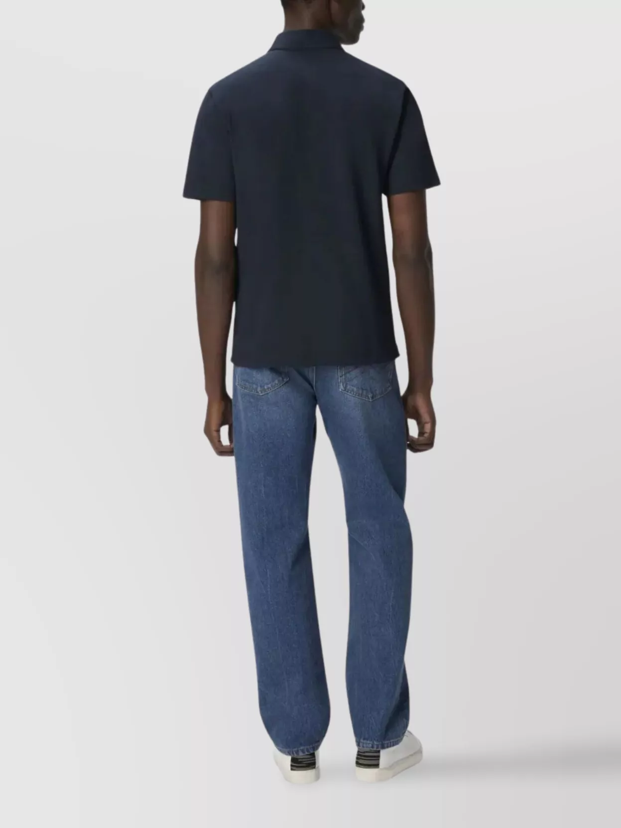 Missoni Handcrafted Polo Shirt Three-Striped Collar