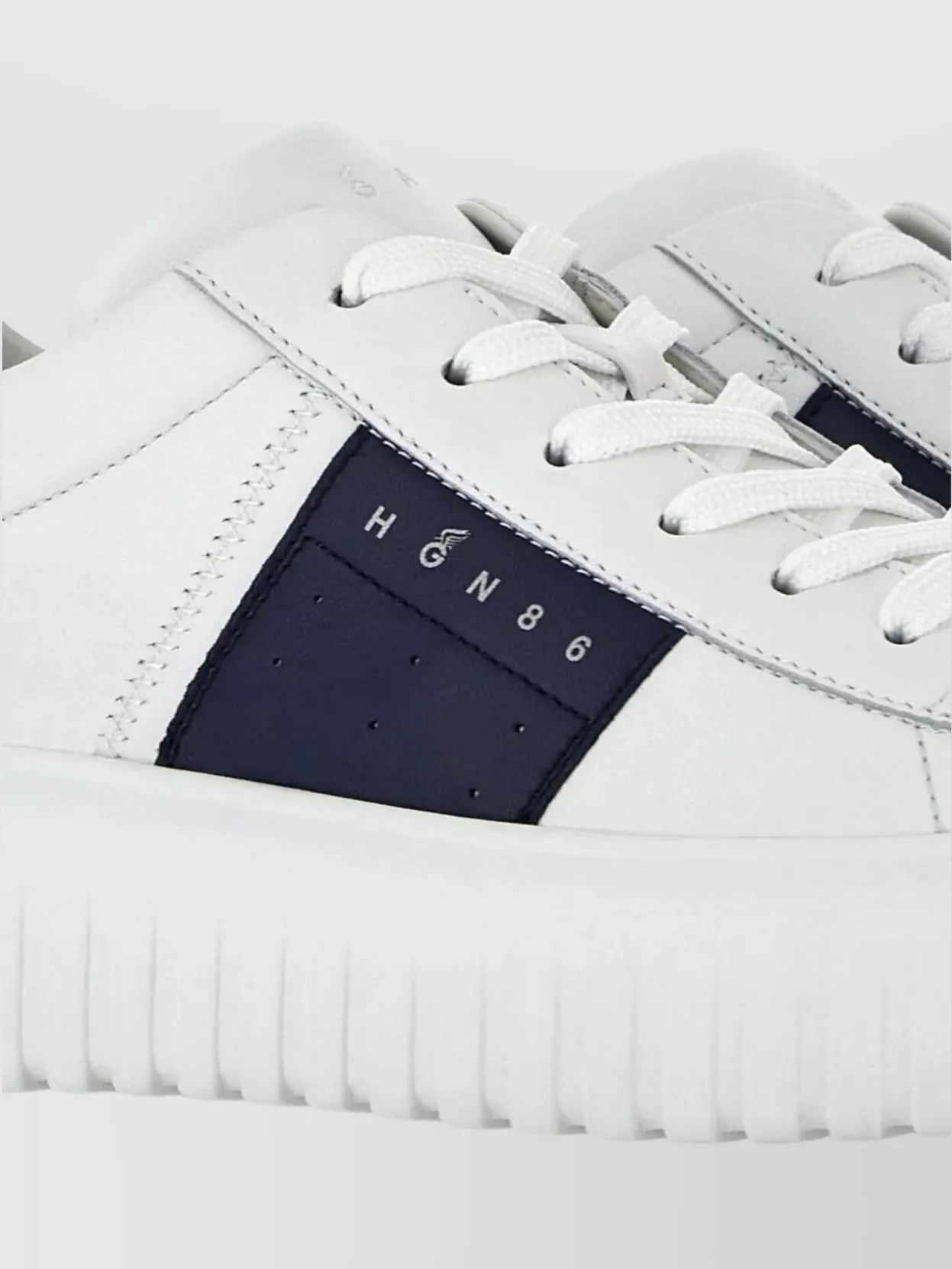 Hogan Sneakers With Contrasting Panels And Flat Sole