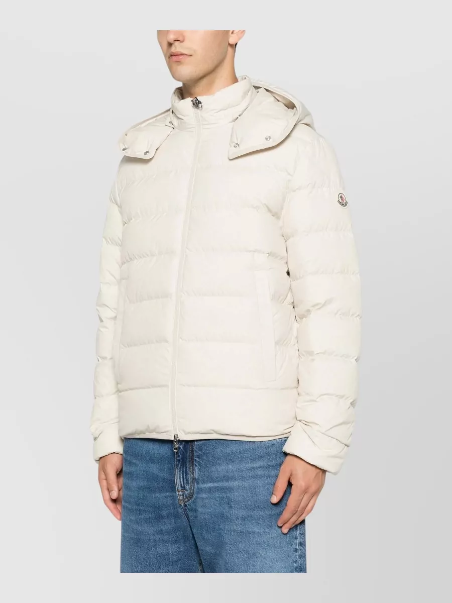 Moncler Down Hooded Short Puffer Jacket