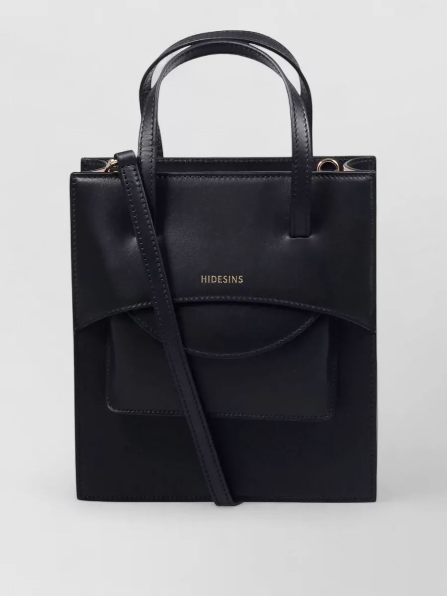 Hidesins calf leather tote bag