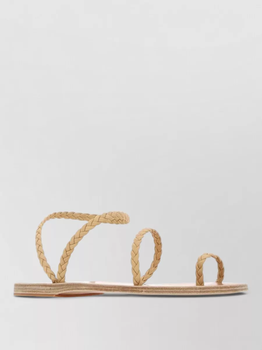 Ancient Greek Sandals Leather Thong Sandals