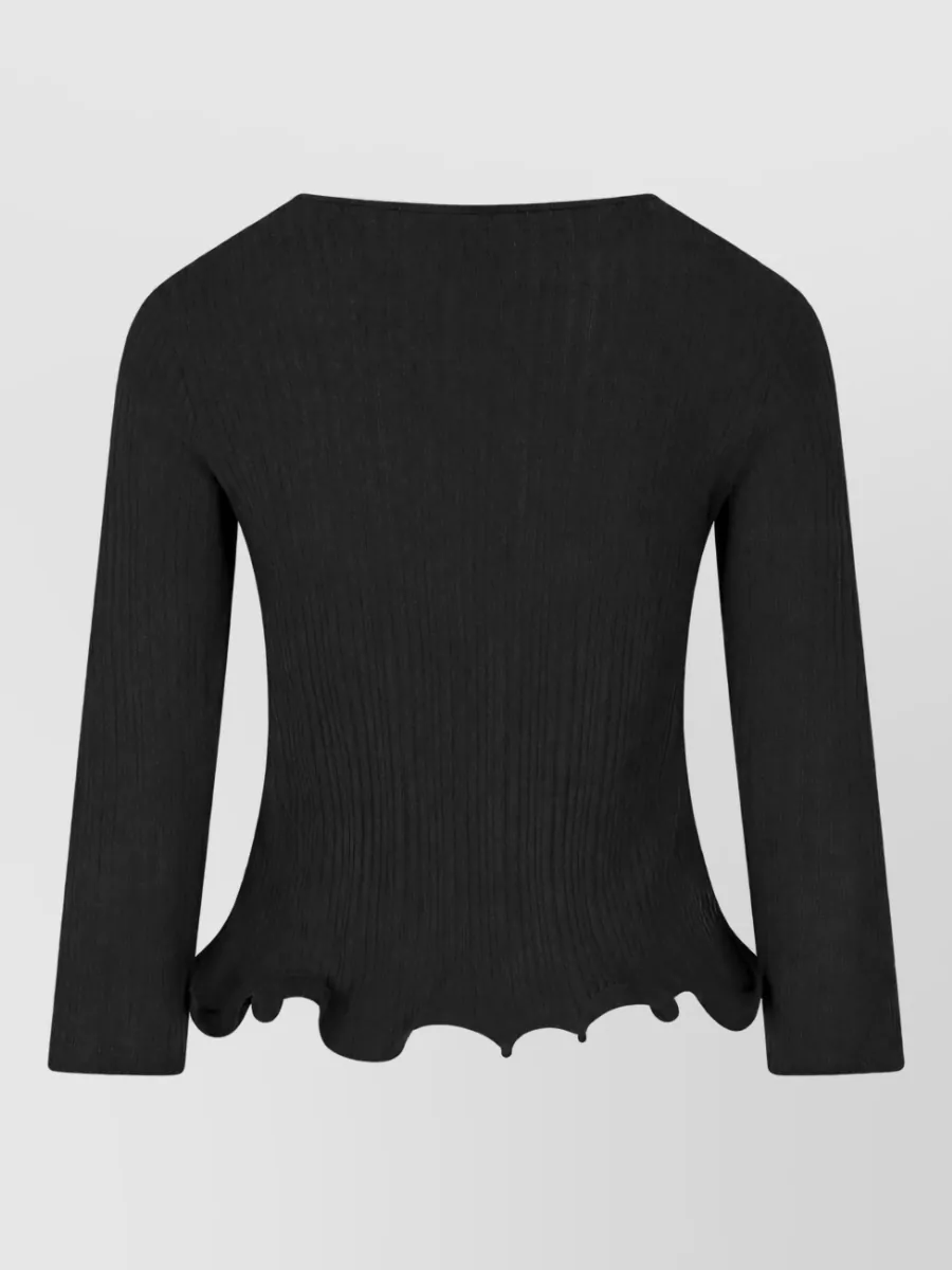 Fendi Virgin Wool Knitted Top