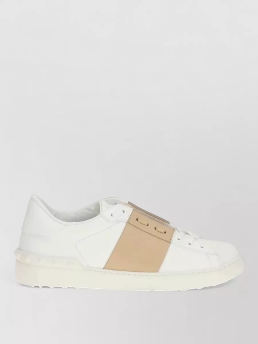 Valentino Garavani Calf Leather Low-Top Sneakers