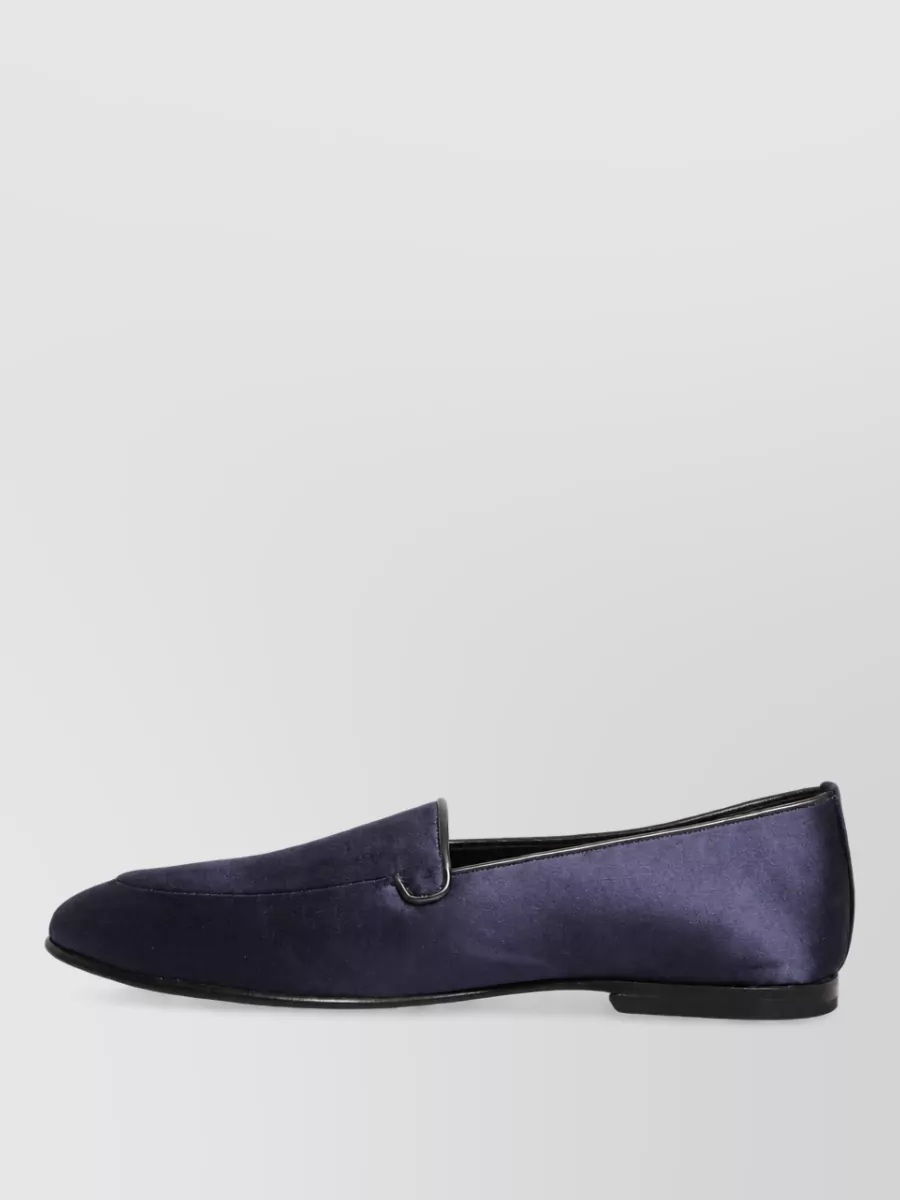 Dolce&Gabbana Leather Logo Slippers