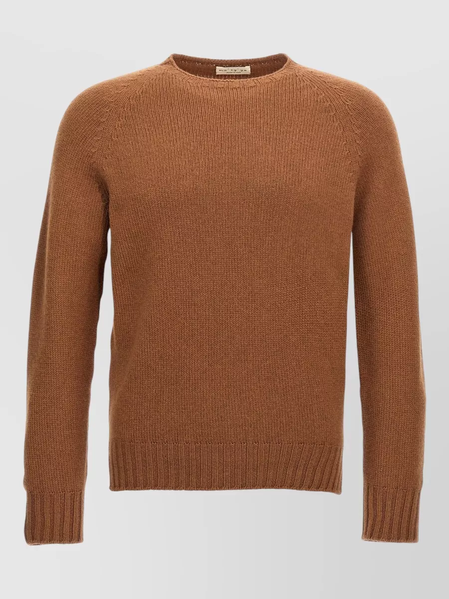 Ma'ry'ya wool blend crew-neck sweater