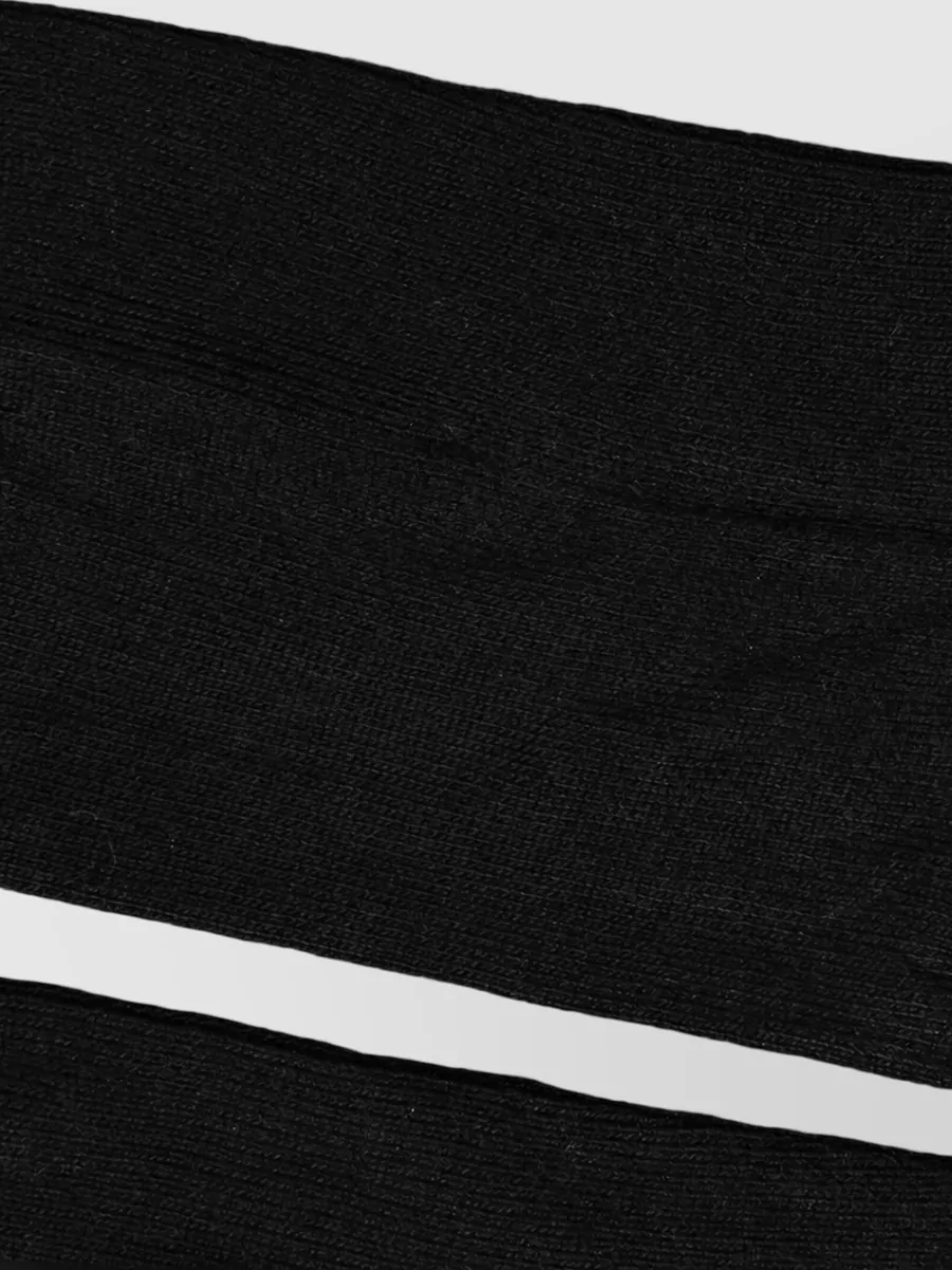 Dolce&Gabbana Viscose Logo Knee-High Socks