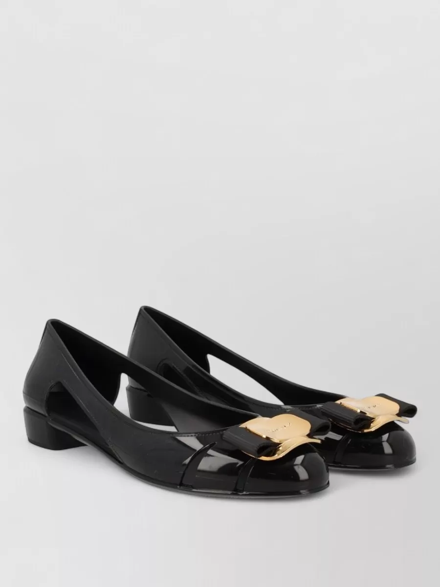Ferragamo Jelly Ballerina Shoes