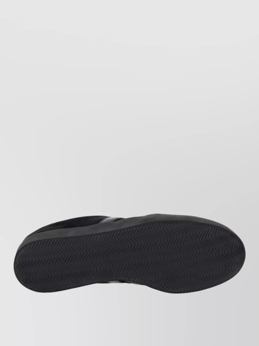 Y-3 Leather Lace-Up Sneakers