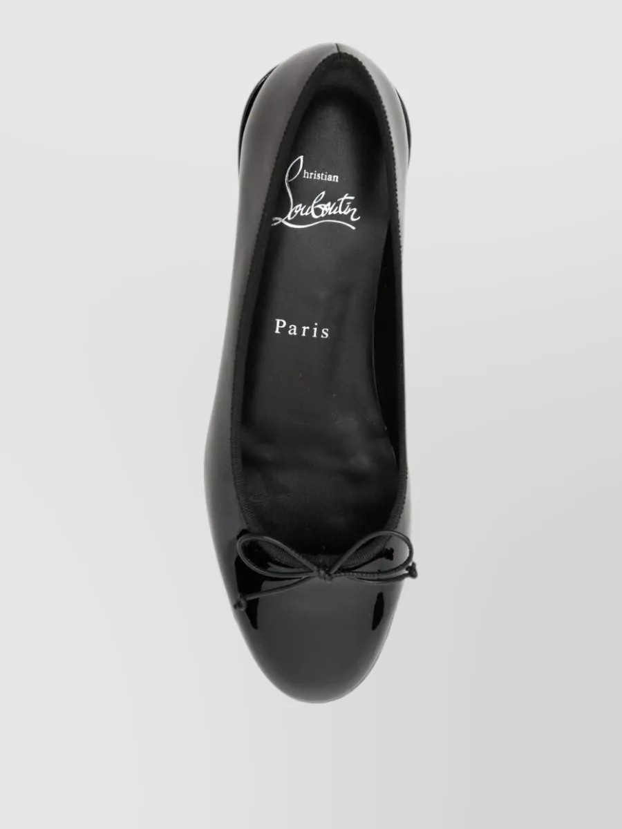 Christian Louboutin Patent Leather Ballerina Flats