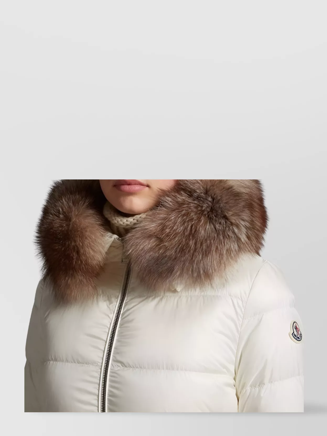 Moncler Textured Ribbed Knit Beanie