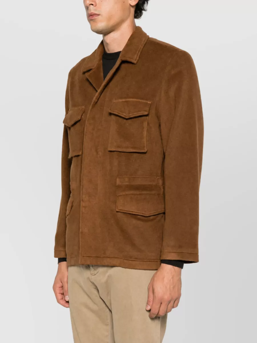 Boglioli Cashmere Single Breasted Coat