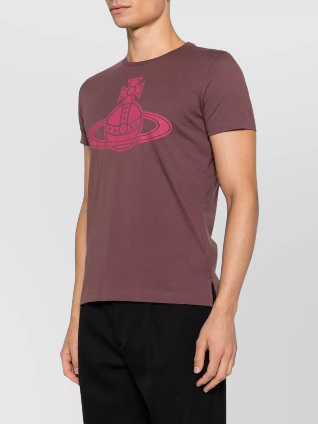 Vivienne Westwood Graphic Orb Print Short Sleeve T-Shirt