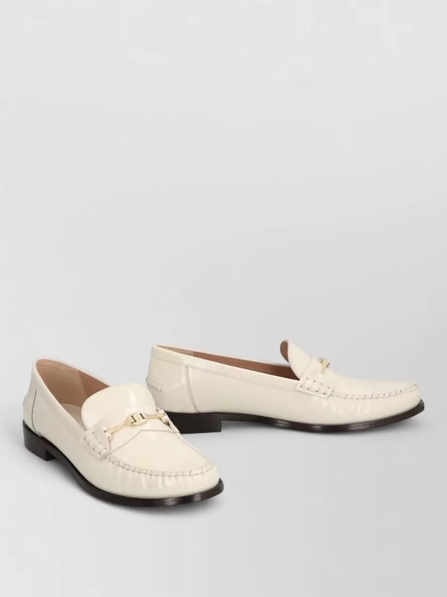 Ferragamo leather loafers