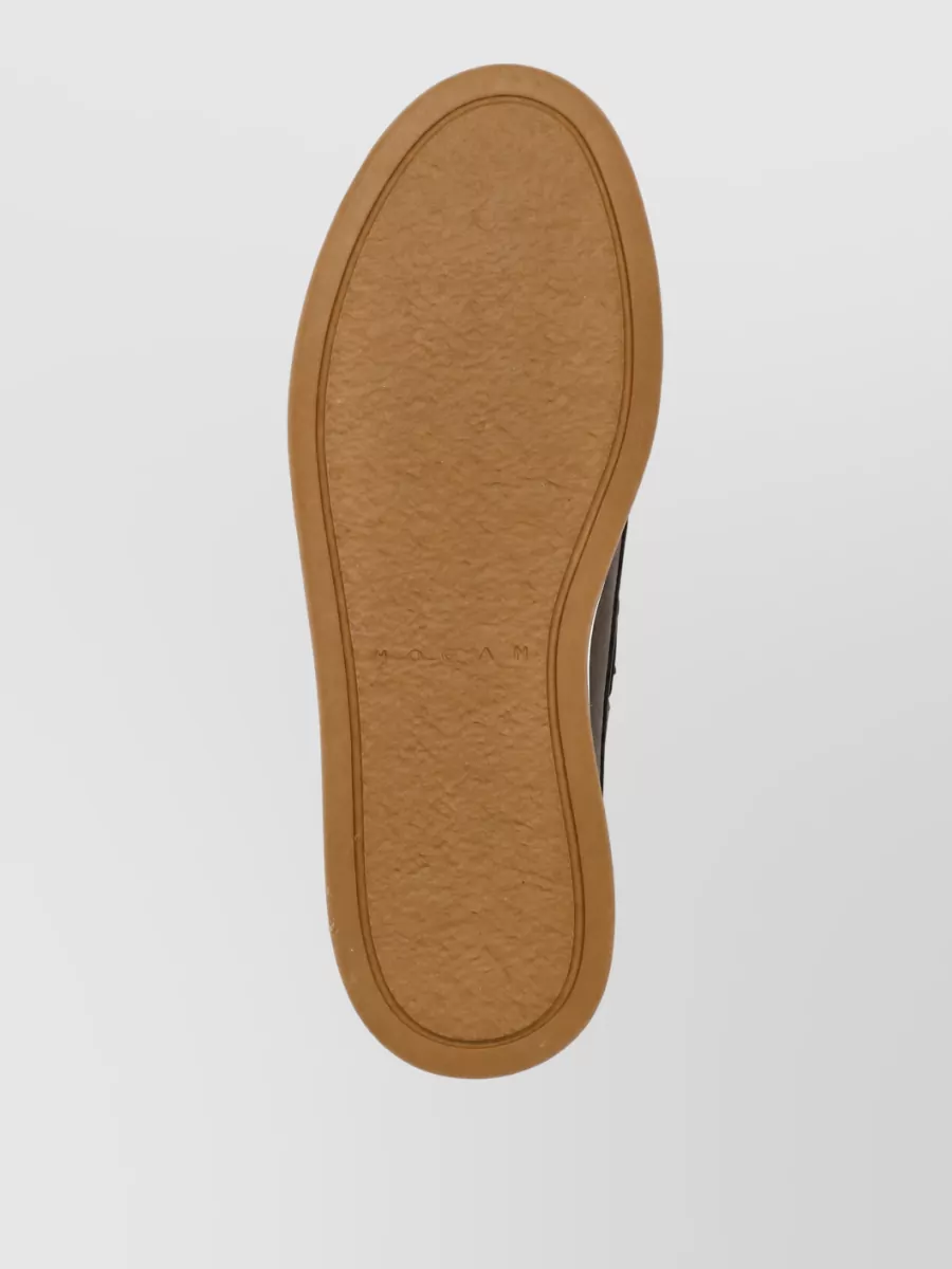 Hogan Leather Boat Shoes