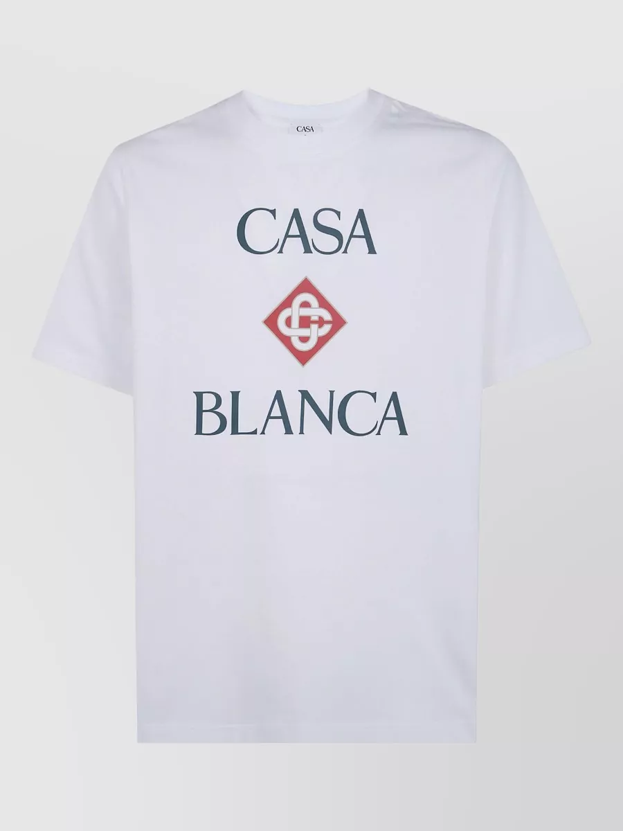 Casablanca cotton t-shirt