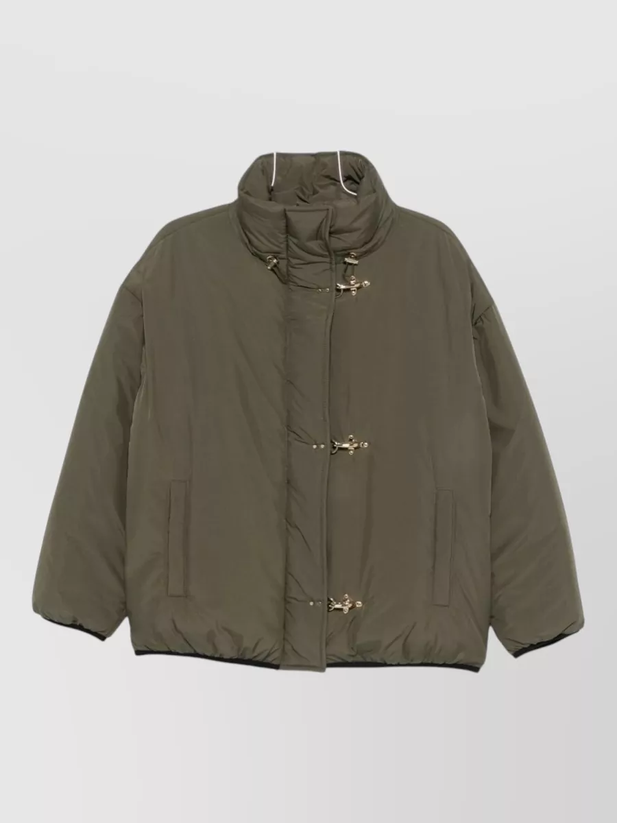 Fay padded bomber jacket