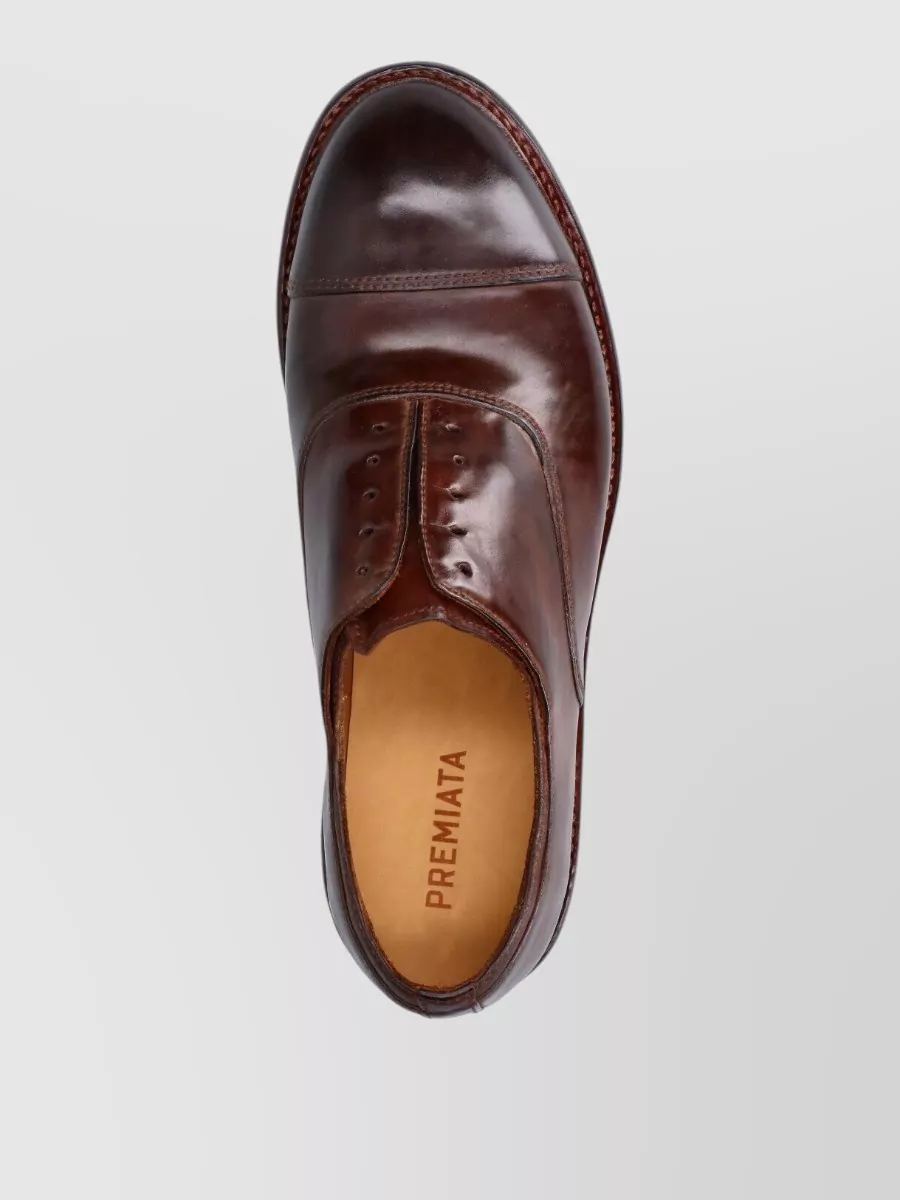 Premiata Leather Oxford Shoes
