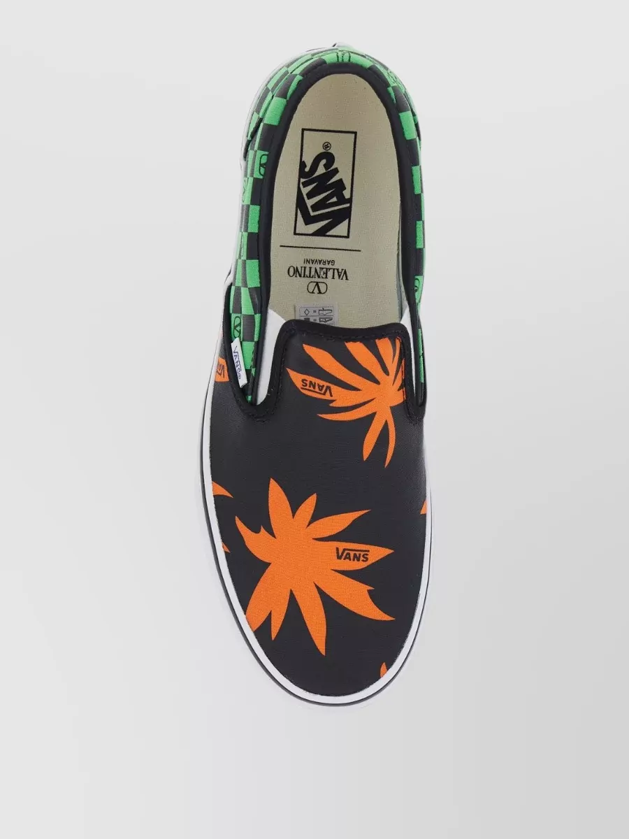 Valentino Garavani Printed Canvas Slip-On Loafers