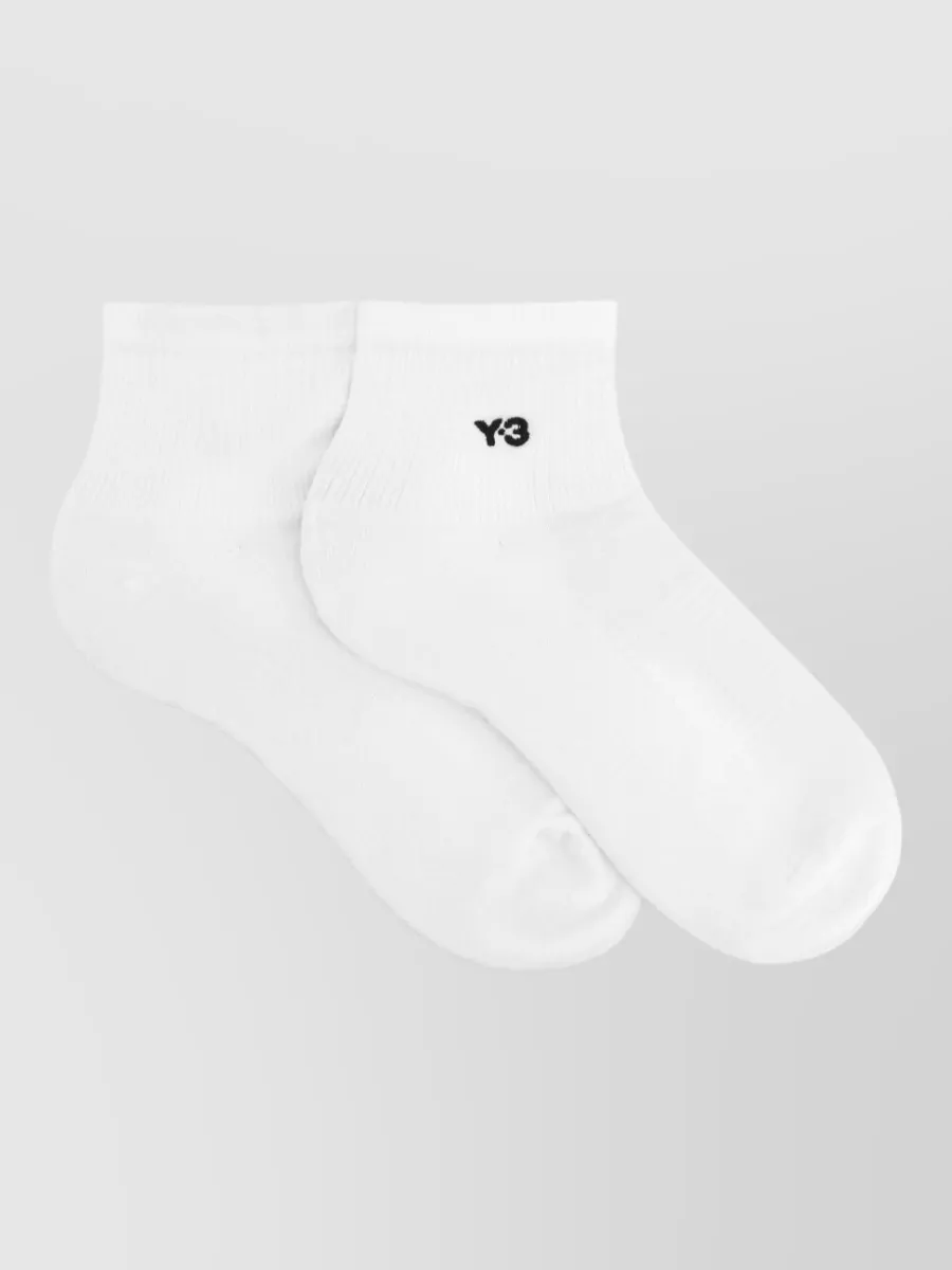 Y-3 logo socks