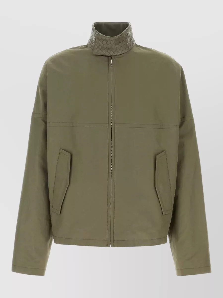 Bottega Veneta cotton relaxed-fit bomber jacket